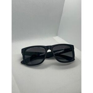 Ray Ban Sunglasses Matte Black Square Frame Polarized